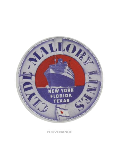 Louis Vuitton Louis Vuitton Ocean Liner Sticker Postcard - CML