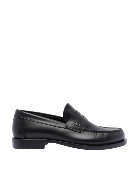 FERRAGAMO Ferragamo Men Gancini Ornamento Penny Loafers
