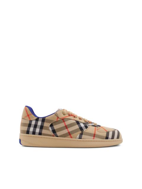 Burberry Box checked sneakers