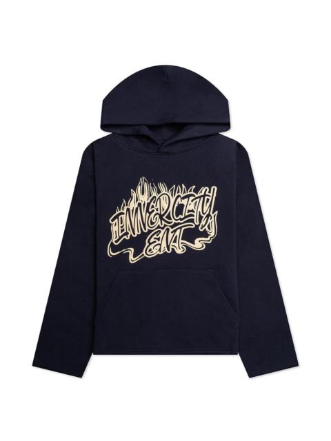 HONOR THE GIFT FIRE HOODIE - BLUE