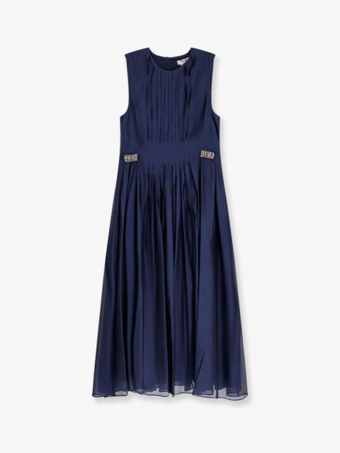 Max Mara Wally Silk Blend Long Dress