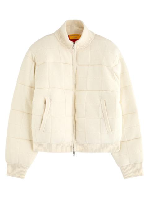 Guest In Residence Reversible Quilted Wool-blend Jacket