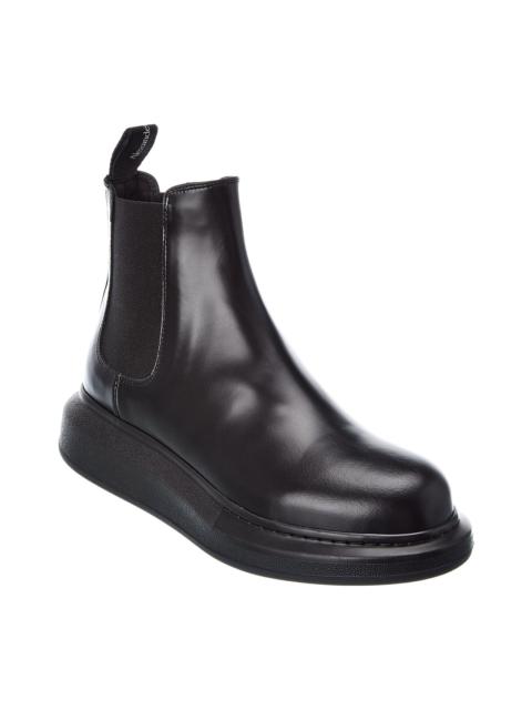 Alexander McQueen Alexander McQueen Contrast Leather Chelsea Boot