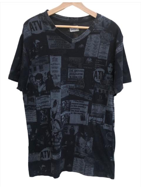 Other Designers Seditionaries - Over Print Punk Band tees