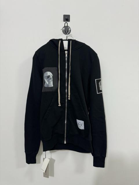 Rick Owens Rick Owens Drkshdw 18SS Jason Black Zip Hooded Hoodie Jacket