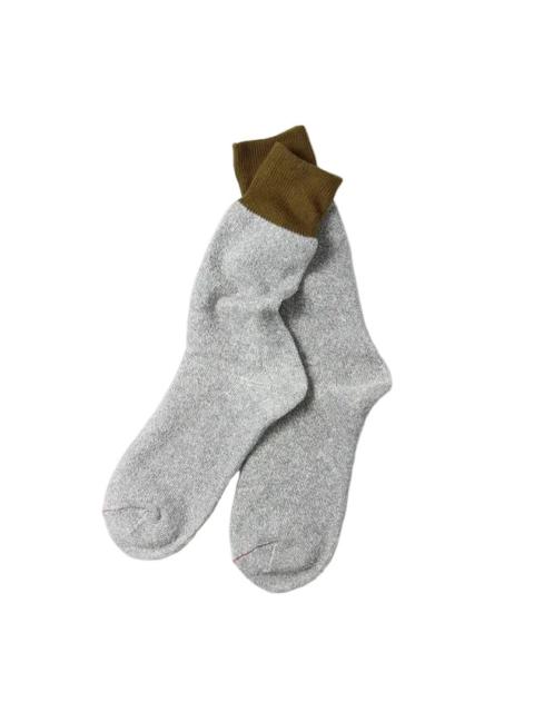 ROTOTO® R1515 Double face Crew Socks - Olive/Gray
