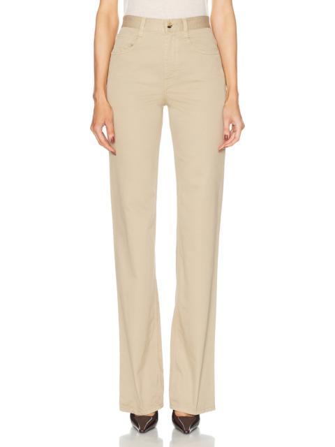 SAINT LAURENT Straight Leg Pant