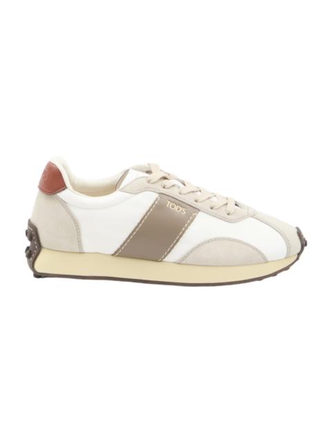 Tod's Sneakers In Leather And Technical Fabric