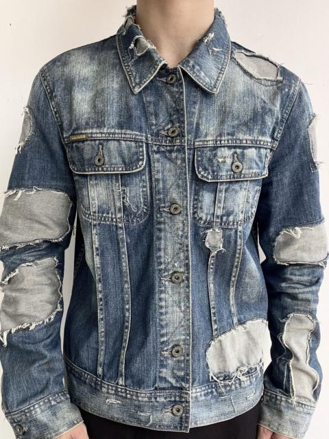 Dolce & Gabbana AW04 Dolce&Gabbana Reconstructed Denim Jacket