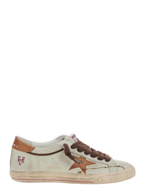 Golden Goose Golden Goose Men Sneakers 'Super Star Nabuk' White With Gray Nubuck Detail For Women