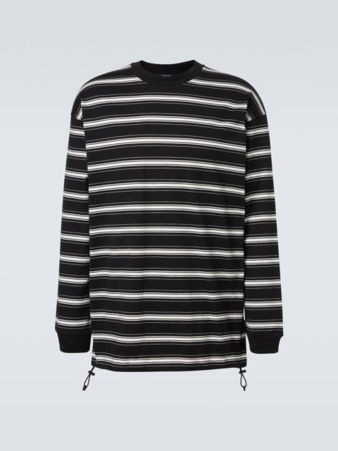 Comme des Garçons Homme Striped cotton jersey T-shirt
