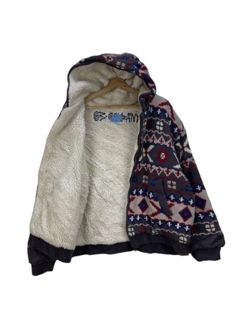 Other Designers Vintage - 👉Vtg Japanese Brand GB Company Aztec Native Sherpa Jacket