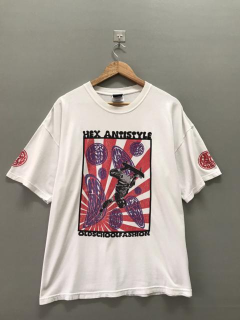 Other Designers Vintage 90s skate Hex Antistyle Distressed Tee