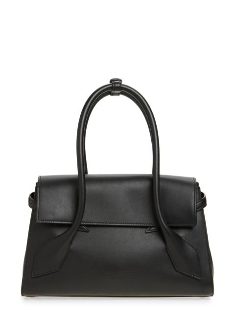 Proenza Schouler Proenza Schouler Small Tate Leather Tote in Black at Nordstrom