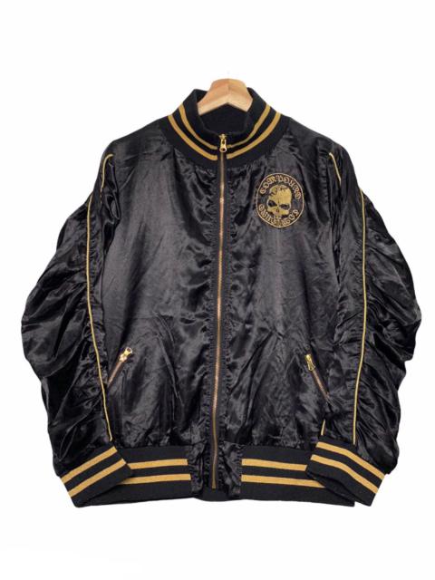 Other Designers Japanese Brand - Skulls Satisfy Ones Bomber Jacket