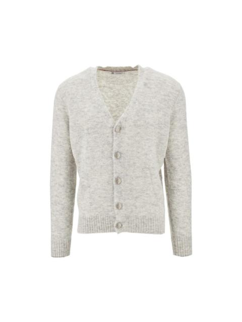 Brunello Cucinelli Brunello Cucinelli Alpaca Cashmere Cardigan Grey Men