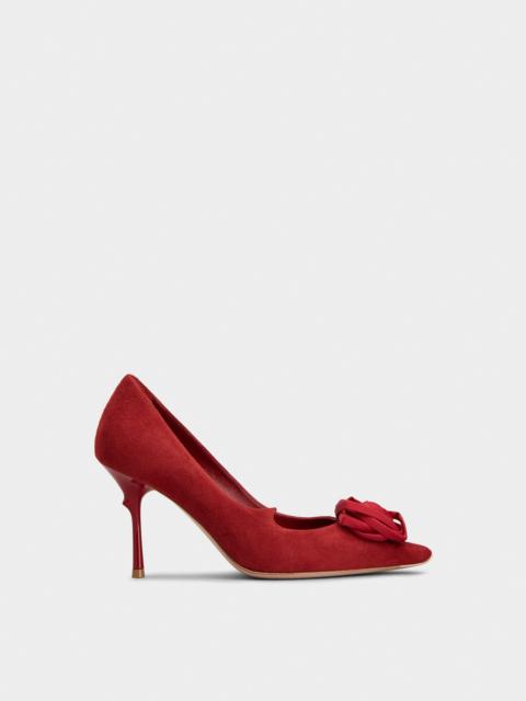 Roger Vivier Rose Vivier Pumps in suede