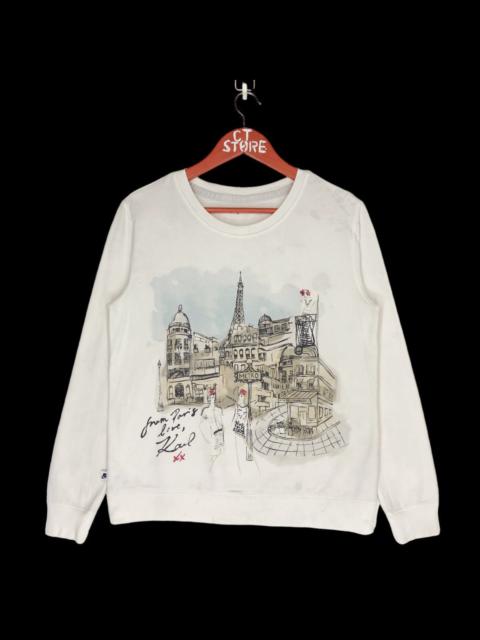 Other Designers Karl Lagerfeld Metro Sweatshirts Big Logo Size S