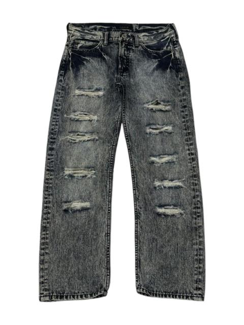 Other Designers Theory - THEORIA JAPANESE JEANS DISTRESSED DENIM JEANS RARE