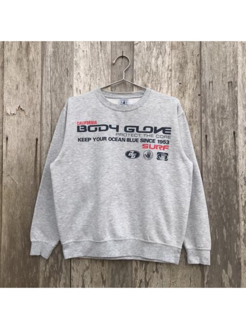Other Designers Surf Style - Body Glove Spell Out Sweatshirt Big Logo