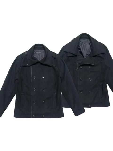 Other Designers If Six Was Nine - In The Attic Double Collar Double Breasted Wool Jacket
