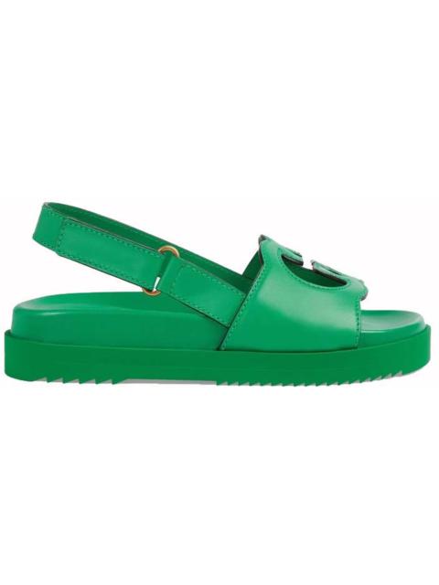 GUCCI Gucci GG Platform Sandal Green (Women's)
