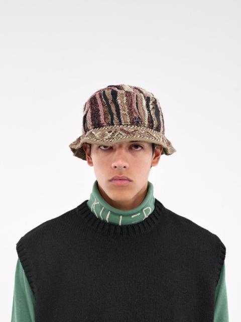 Kapital Gaudy Knit Bucket Hat