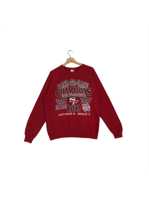 Other Designers Vintage - Vintage San Francisco 49ERS 80s Sweatshirt