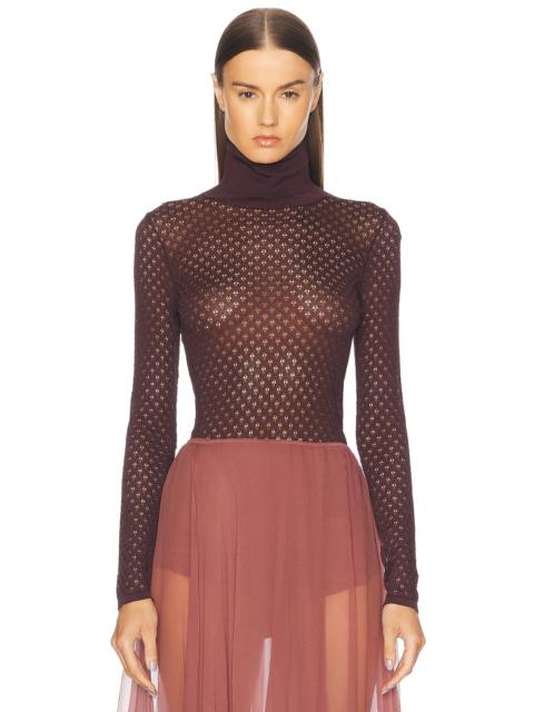 Chloé Knit Long Sleeve Top