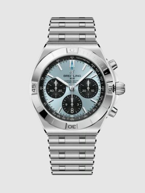 BREITLING Breitling Chronomat Chronograph Automatic Chronometer Blue Dial Men's Watch PB0158101C1A1