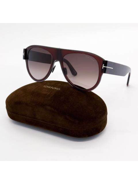 TOM FORD NEW TOM FORD LYLE-02 TF1074 48T UNISEX SUNGLASSES FT1074/S