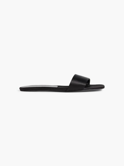 Loulou de Saison Stella satin slides