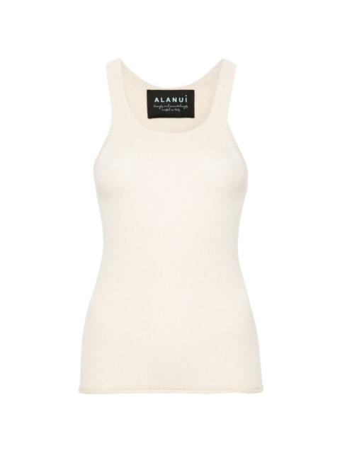 racerback ribbed tank top