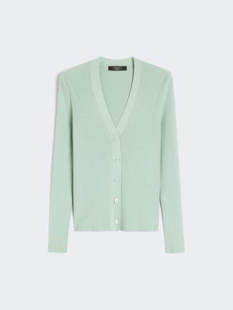 WEEKEND Max Mara GABRIEL Viscose V-neck cardigan