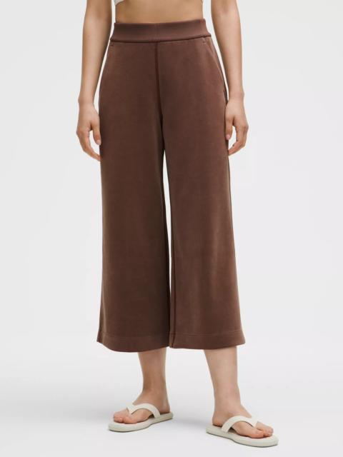 lululemon Softstreme High-Rise Wide-Leg Cropped Pant