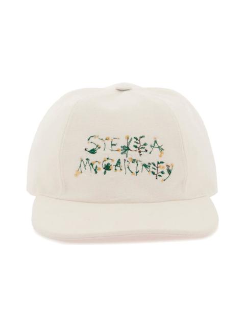 Stella McCartney Baseball Cap With Embroidered Logo