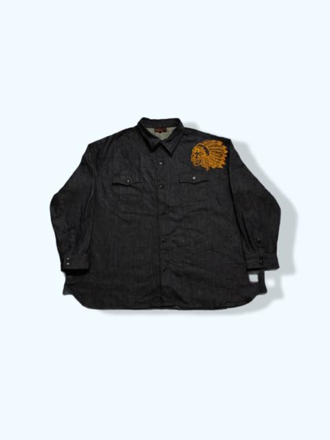 Other Designers Native - FLAGSTAFF Denim Shirt Long Sleeve Big Size