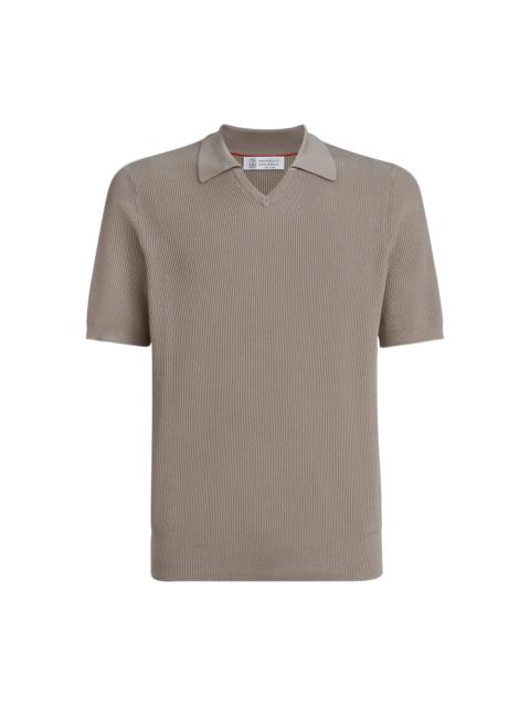 Brunello Cucinelli Brunello Cucinelli Neutrals Polo Shirts Men