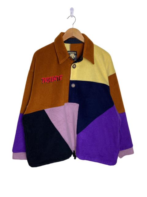 Other Designers Vintage - RARE Vintage Descente Multicolor Color Block Fleece