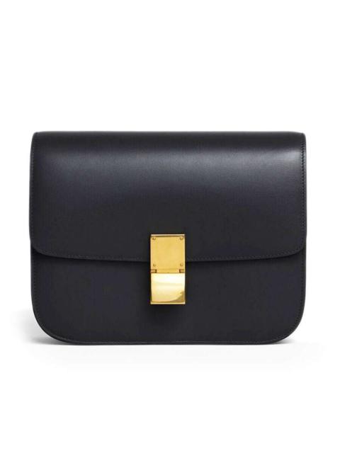 CELINE Medium Classic Bag In Box Calfskin Black
