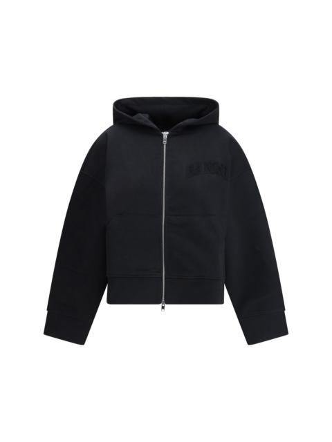 GANNI Ganni Women Two-Way Zip Hoodie