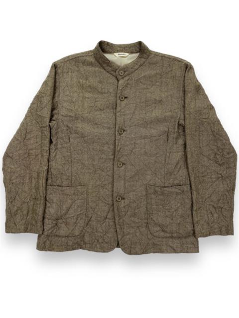 Other Designers Plantation Issey Miyake Wrinkle Wool Jacket