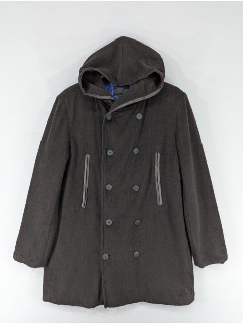 🔥RARE🔥[Sample] Alexander Wang Wool Quilted Hooded Jacket