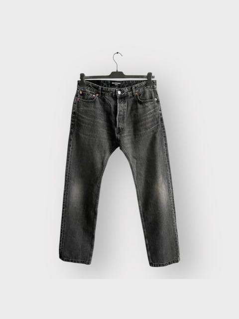 RARE! Balenciaga by Demna Gvasalia Knee Fade Denim Jeans