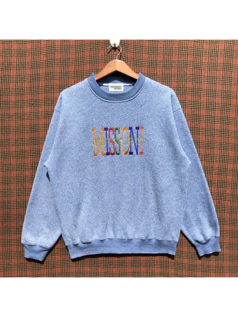 Vintage Missoni Sport Sweatshirt Embroidey Missoni