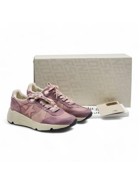 Golden Goose Running Sole Lace-Up Sneakers in Pink 35 5US $645 NWB