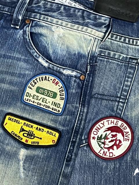 Other Designers DNA × Diesel × Vintage - 🤘🏼Vintage DIESEL DNA Punk Rock Slim Skinny Mudwash Denim