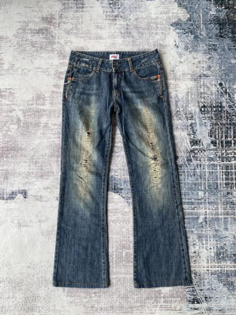 Other Designers Japanese Brand - Vintage Rifle Jeans Distressed Flared Denim