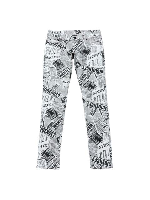 Other Designers Japanese Brand - MOUSSY JAPAN Tabloid Denim Skinny Jeans