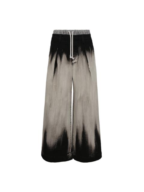 Yohji Yamamoto Layered-Like Wide Pants